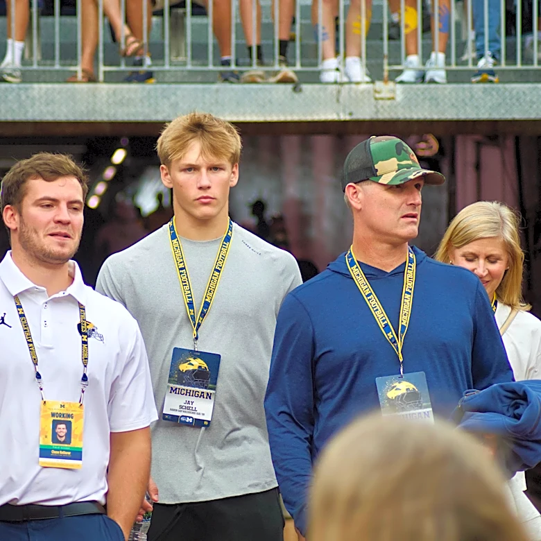 Photo Gallery: Recruits take in Michigan Football’s season opening win