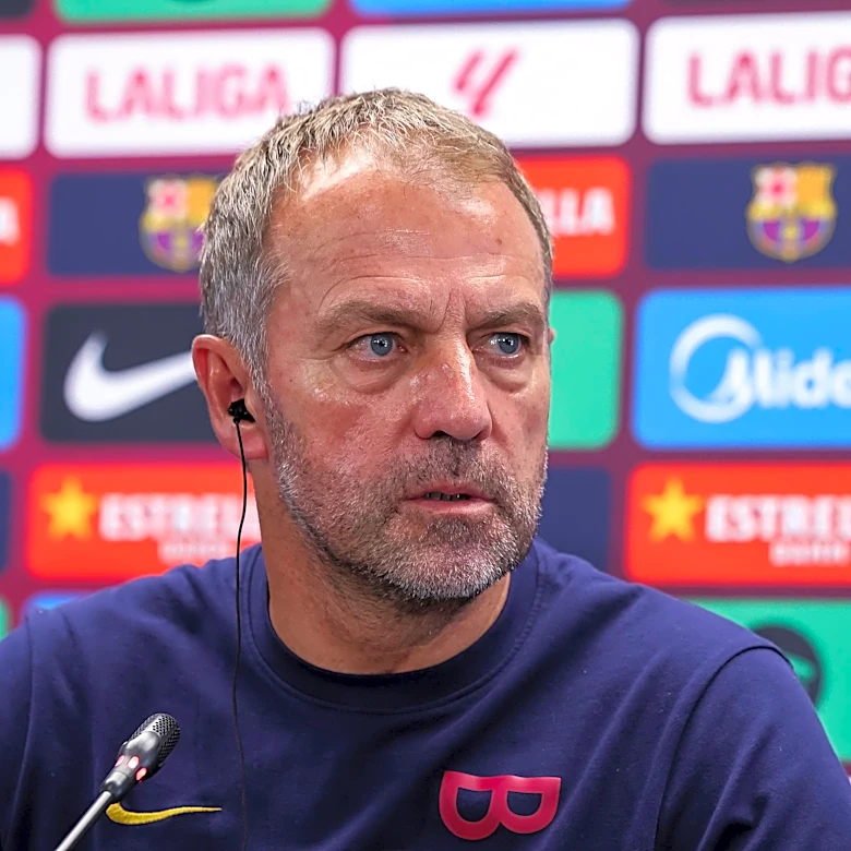 Do Barcelona still need a striker? Hansi Flick shares his thoughts after 5-0 win over Valencia