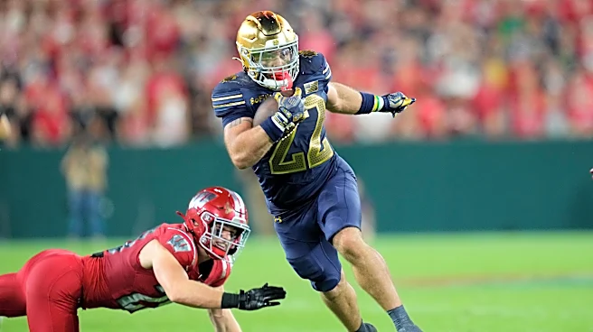 Notre Dame came back down to earth and then rose again in the same game