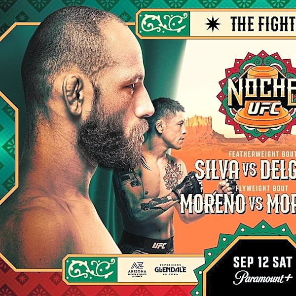 Latest Noche UFC 4 fight card, Paramount+ start time, date and location | Silva vs. Delgado
