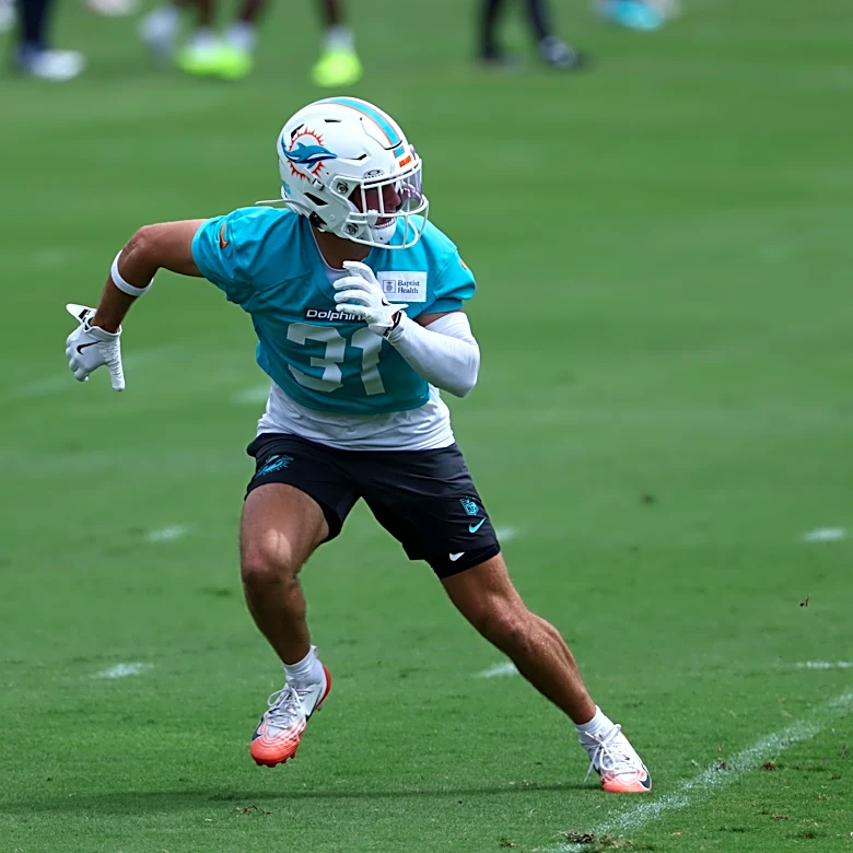 Dolphins rookie Michael Taaffe shares important message