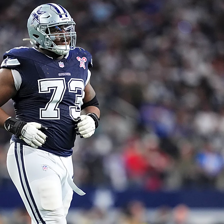 Cowboys starting left guard Tyler Smith out 4-6 weeks with thumb injury