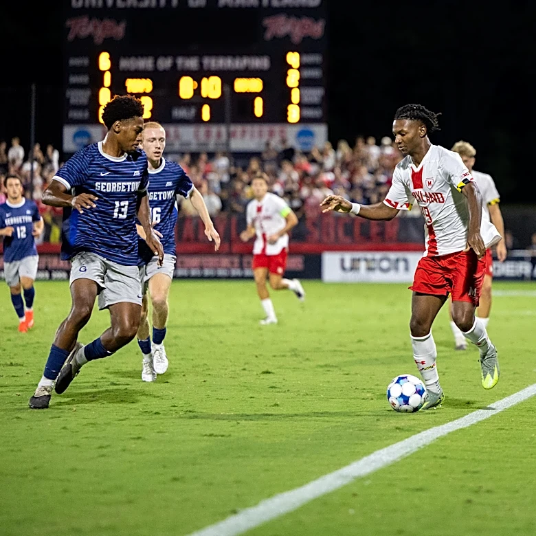 No. 2 Maryland men’s soccer outshines No. 5 Georgetown in 3-2 spectacle
