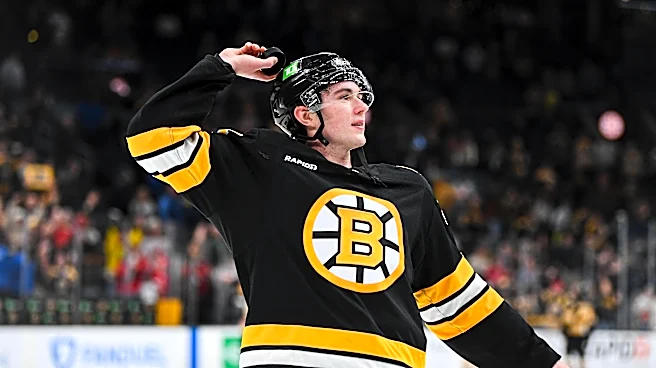 Bruins sign Fraser Minten to 7-year extension