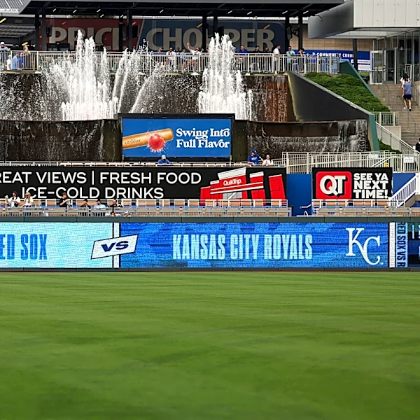 How have the new dimensions changed Kauffman Stadium?