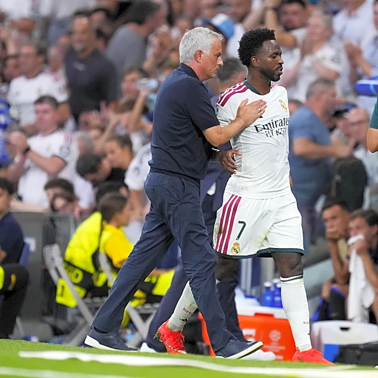 Jose Mourinho on Vinicius Jr: “If he works for the team, he always has my support”