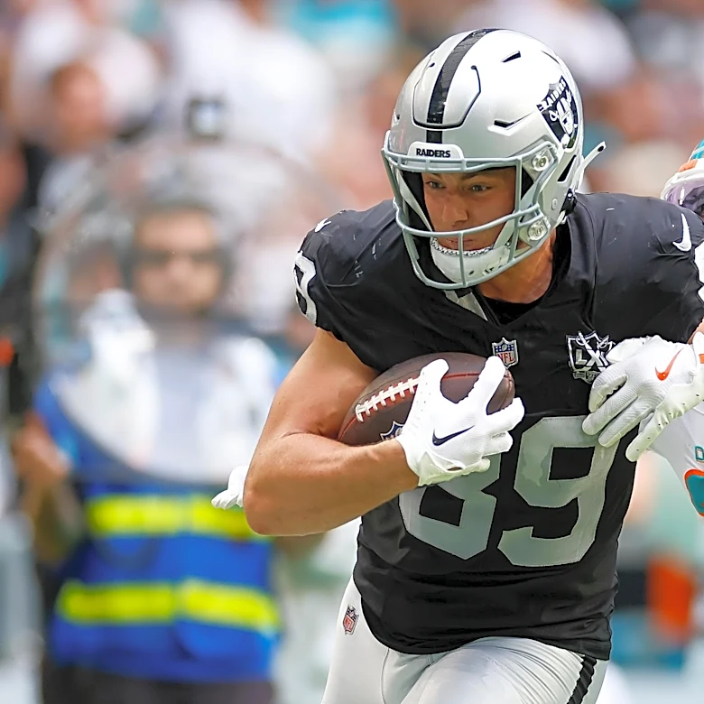 Brock Bowers to miss Week One against Miami Dolphins