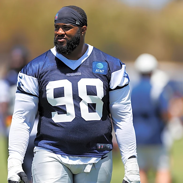 Cowboys injuries: Jonathan Bullard returns, Giants Malik Nabers practices