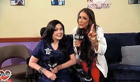 Rebel (not Reba) returns to AEW in Dr. Britt Baker’s waiting room