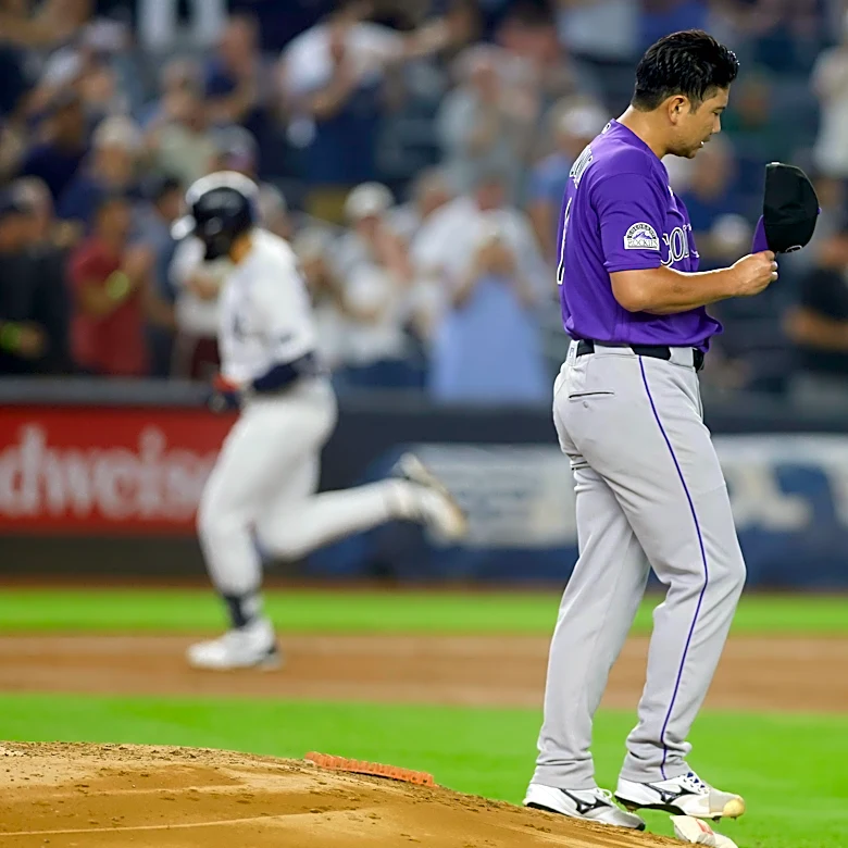 A third-inning grand slam sinks Rockies in 6-1 loss to the Yankees