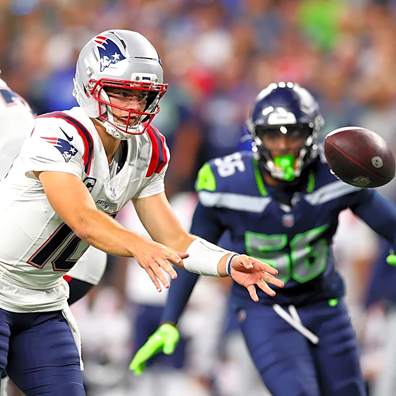 Drake Maye’s three interceptions prove costly in Patriots’ season-opening loss