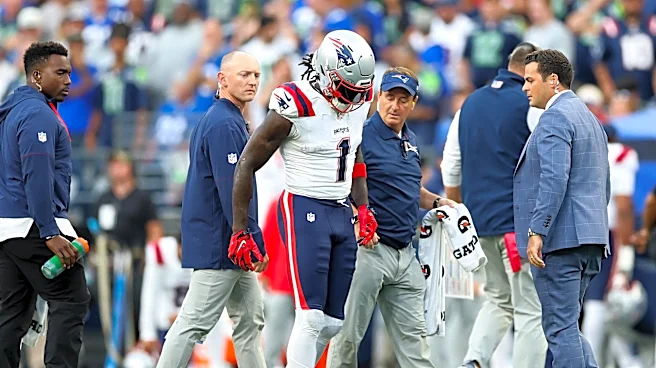 A.J. Brown injury update: Patriots WR dealing with high-ankle sprain