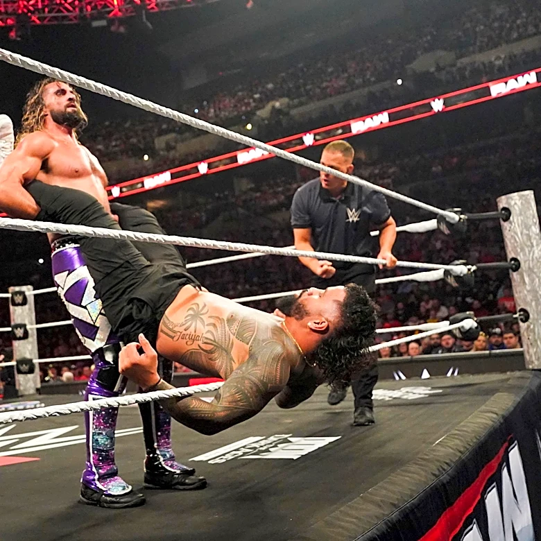 Seth Rollins is back, and still beefing with The Bloodline