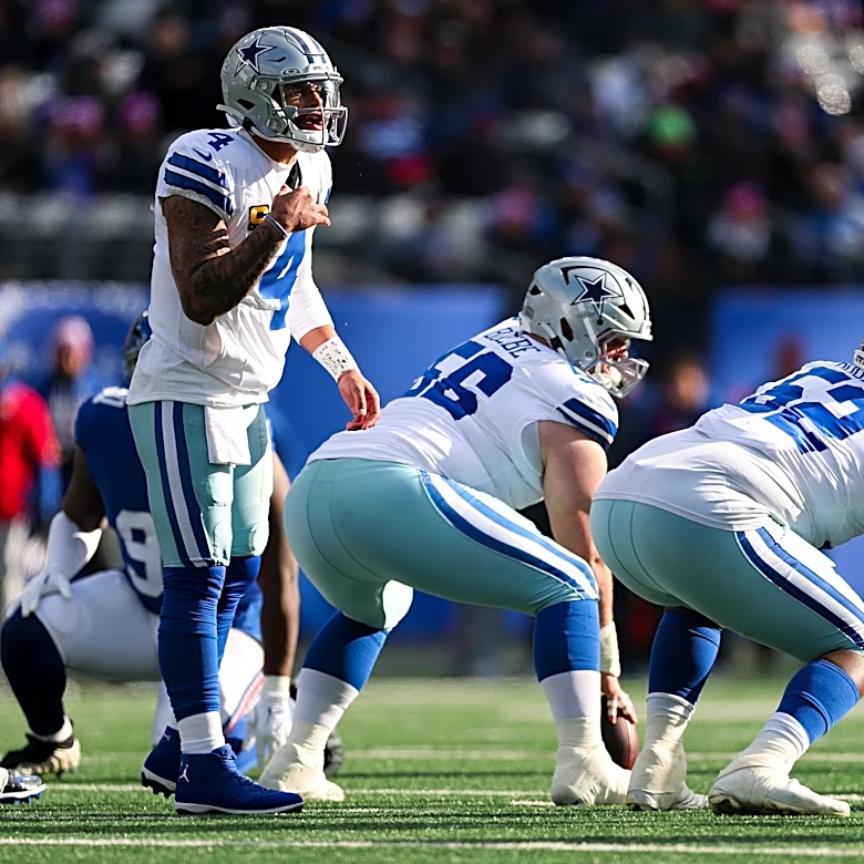 How the Cowboys offensive line matches up with the Giants front