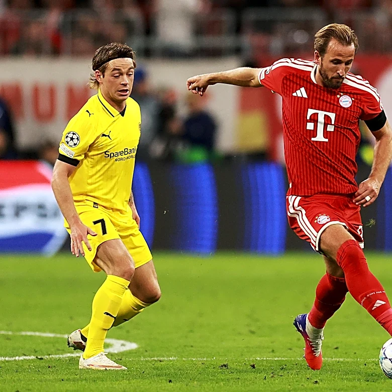 Harry Kane glad to see Jamal Musiala having success with Bayern Munich