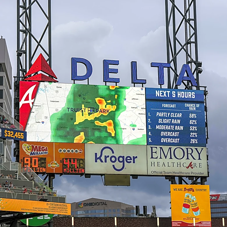 Start to Phillies-Braves delayed due to weather