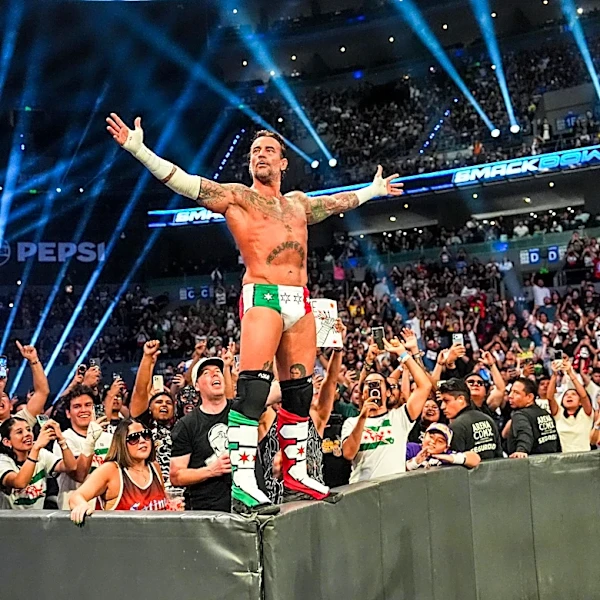 CM Punk goes full John Cena after losing the WWE championship to Sami Zayn
