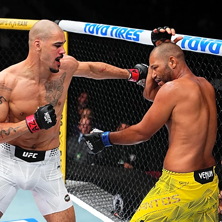 Highlights! Yousri Belgaroui steamrolls Djorden Santos with vicious TKO sequence | Noche UFC 4