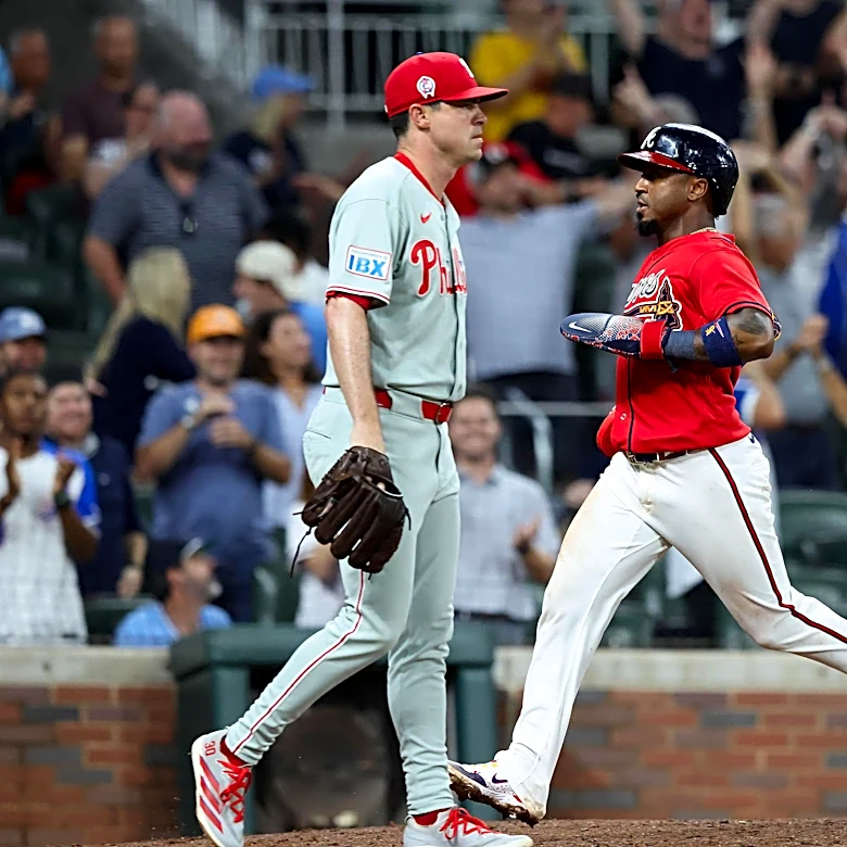 Ozzie Albies bats cleanup, facing a Philly bullpen game
