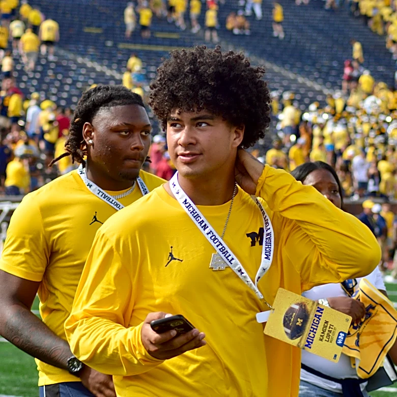 Photo Gallery: Recruits take in Michigan Football’s upset win over the Sooners