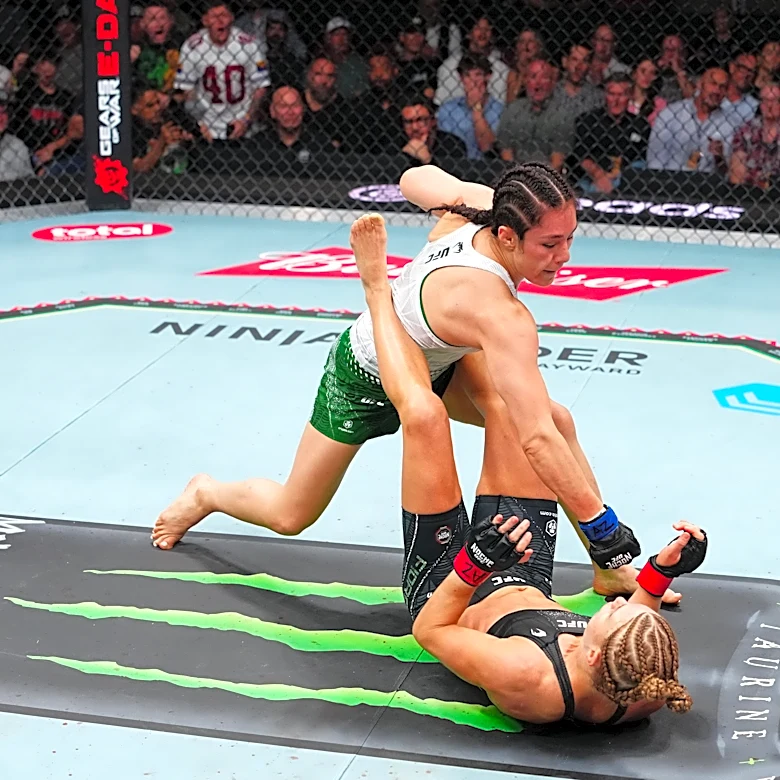 Noche UFC results: Alexa Grasso comes out guns blazing to win decision over Manon Fiorot