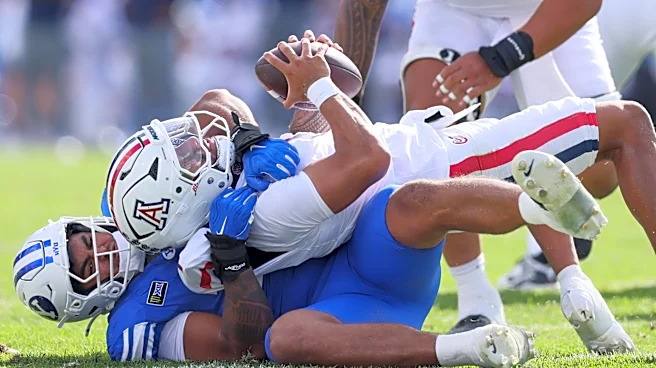 No. 15 BYU wears down Arizona in 2nd half in Big 12 opener