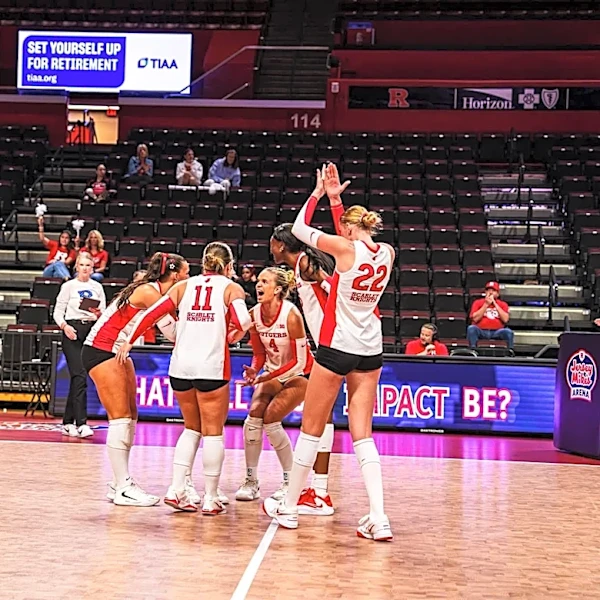 Volleyball Sweeps Rider To Close The Homestand, With Half A New Rotation On The Floor