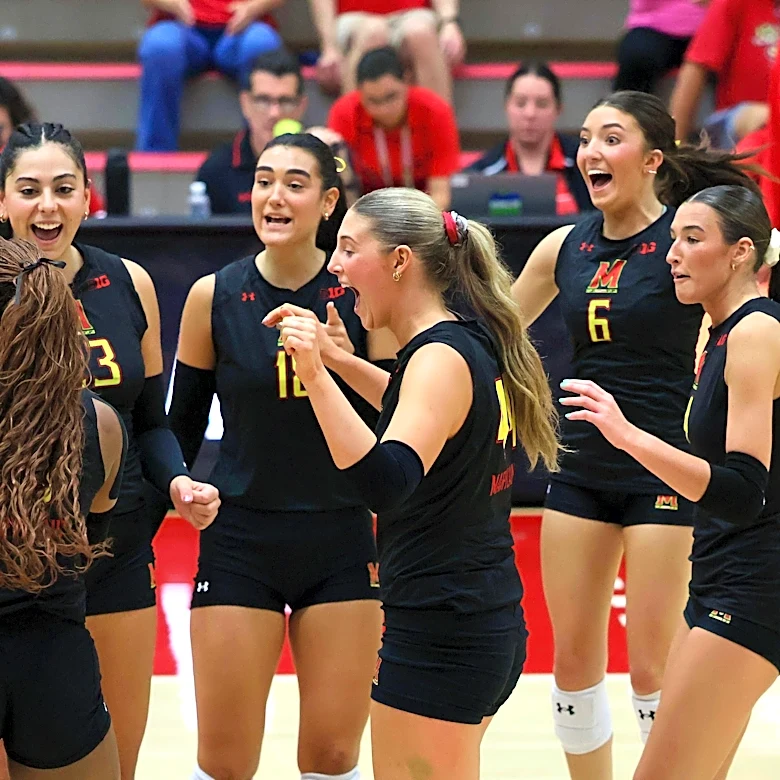 Maryland volleyball takes down Princeton, 3-0, for 5th win of 2026