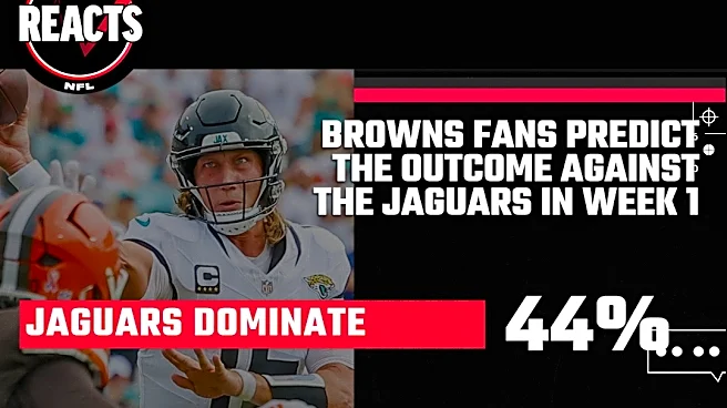 Browns fans express confidence in the team’s direction, but don’t see a Week 1 victory