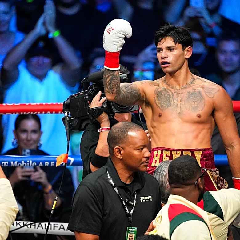 ‘I’ll beat your a— right now!’: Ryan Garcia calls out Teofimo Lopez and Devin Haney after win over Benn