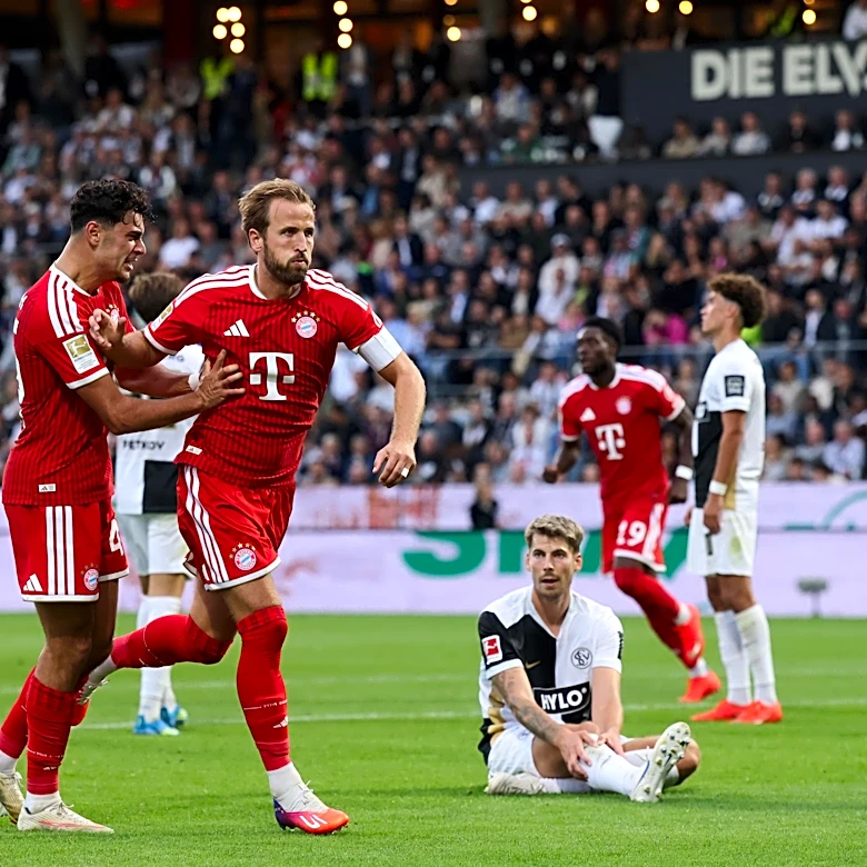 Bayern Munich escapes with 2-1 win over SV Elversberg, but dominated the stat sheet