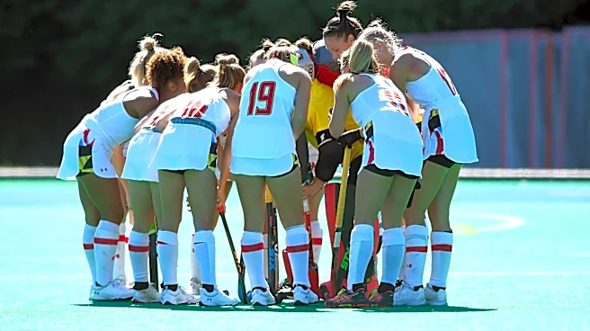 Maryland field hockey topples St. Joseph’s, 5-0, to stay perfect