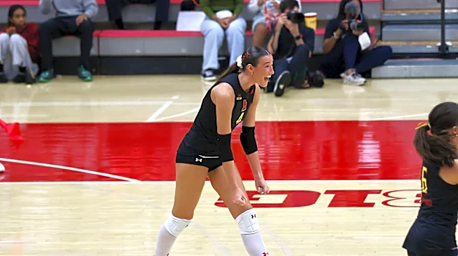 Maryland volleyball takes down Saint Peter’s in straight sets to go 3-0 in Maryland Tournament