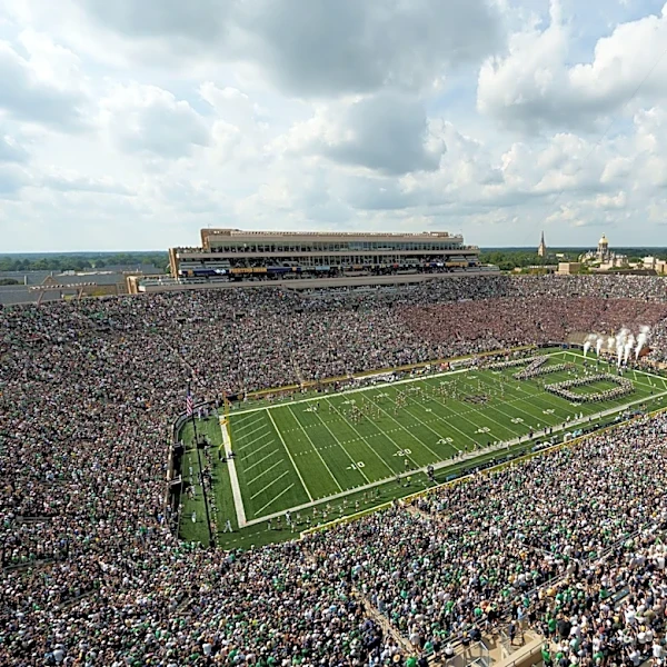 WEATHER REPORT: Notre Dame Fighting Irish VS Michigan State Spartans