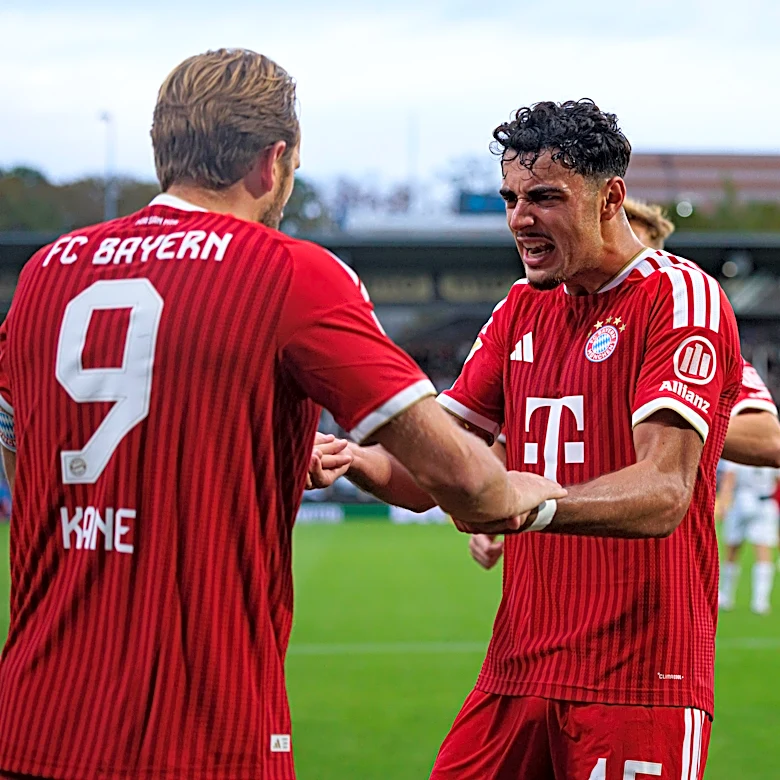 Aleksander Pavlović says the Bayern Munich players were not trolling Harry Kane