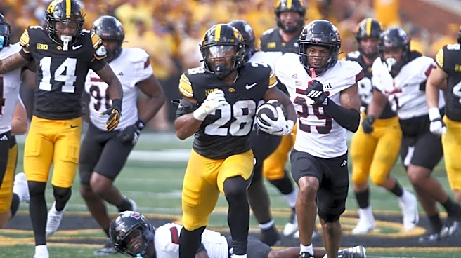 Iowa Football Depth Chart: Kamari Moulton Remains as Starting Running Back Week 3 vs UNI