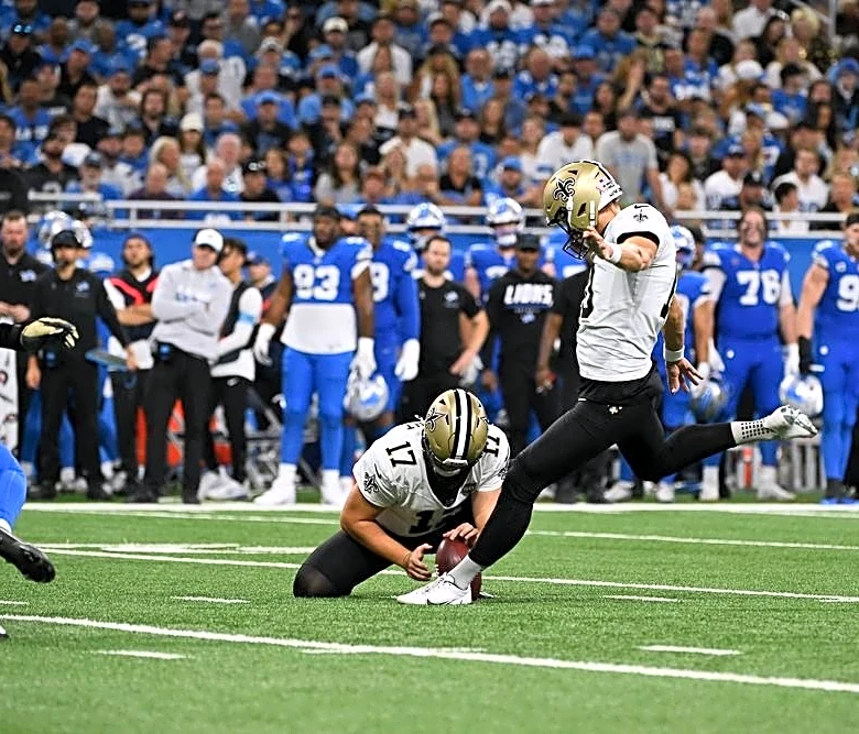Daniel Carlson misses game-winning field goal in New Orleans Saints’ loss
