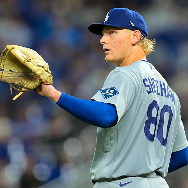 Dodgers option Emmet Sheehan, recall Paul Gervase