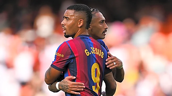 Gabriel Jesus on whether he or Raphinha should start as Barcelona’s striker