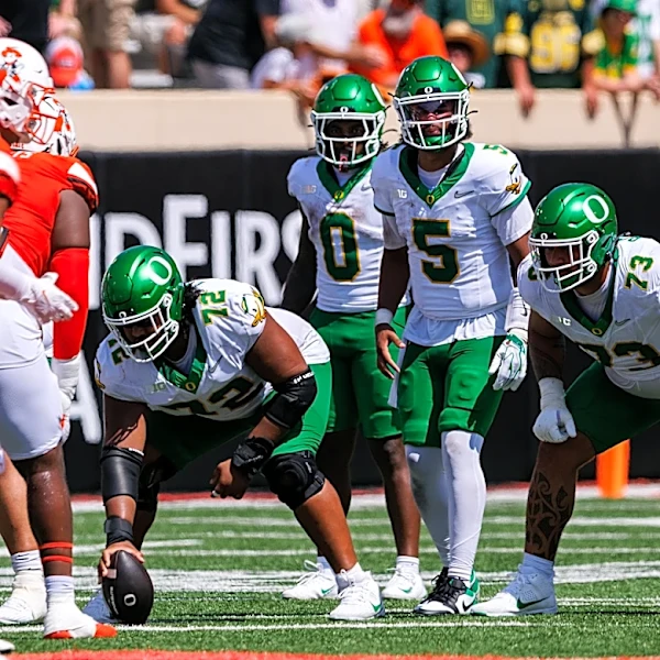 Oregon Ducks Football: Player Rotations 2026 Season Weeks 1 & 2