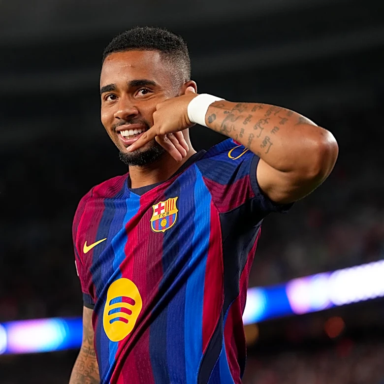 ‘He caught my attention’ – Gabriel Jesus reveals the Barcelona player who has surprised him the most