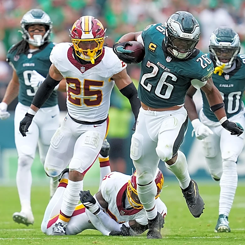 Eagles-Commanders Film Review: Offense did some good things but must improve