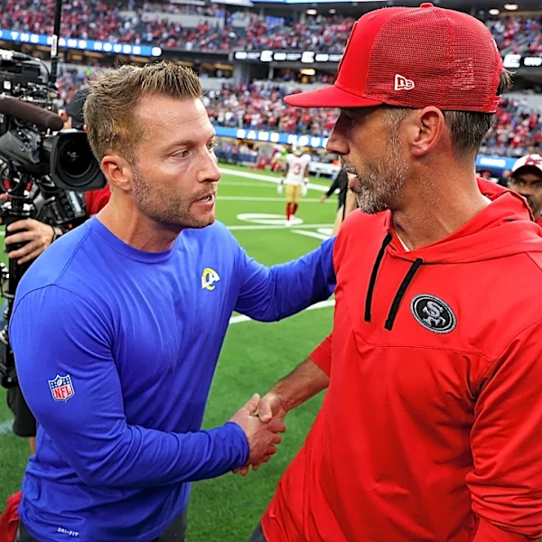 Sean McVay & Rams W-L record following a 49ers loss