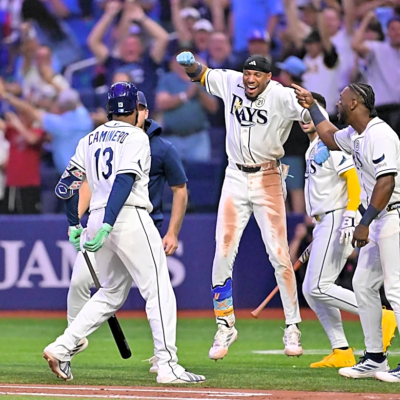 M.V.P.! Junior does it again: Rays 2 Athletics 1