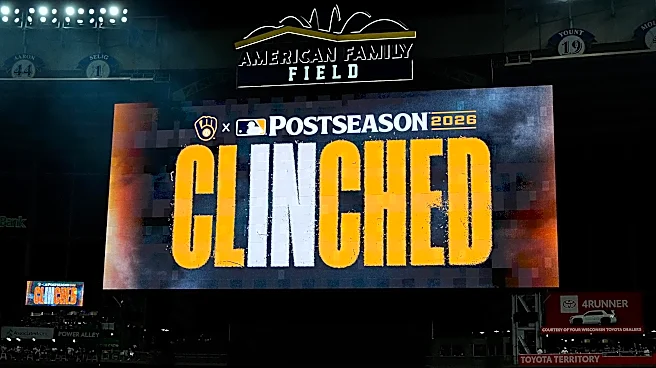 Brewers clinch NL Central title