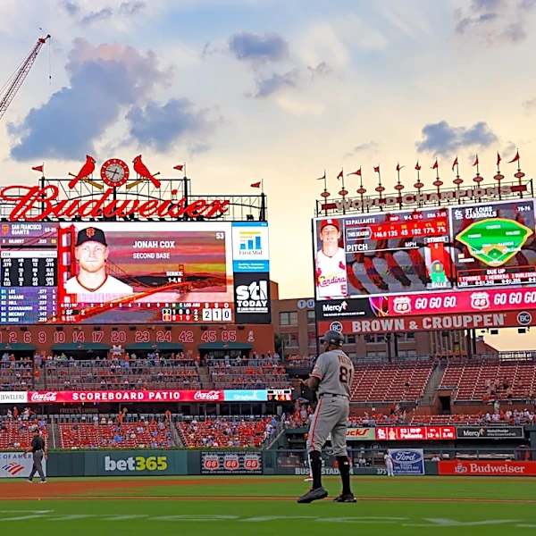 Andre Pallante Gets Shelled by the Giants as they Overwhelm Cardinals Tuesday