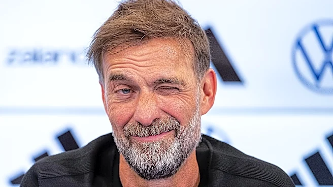 Jürgen Klopp jokes with Bayern Munich’s Vincent Kompany over using Nathaniel Brown as a No. 10