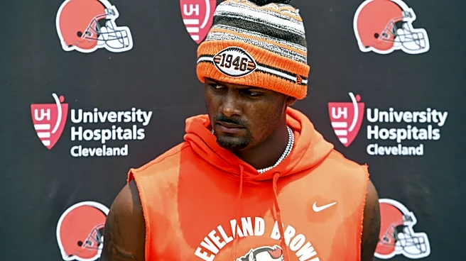 Browns QB Deshaun Watson believes media sets unrealistic expectations for him