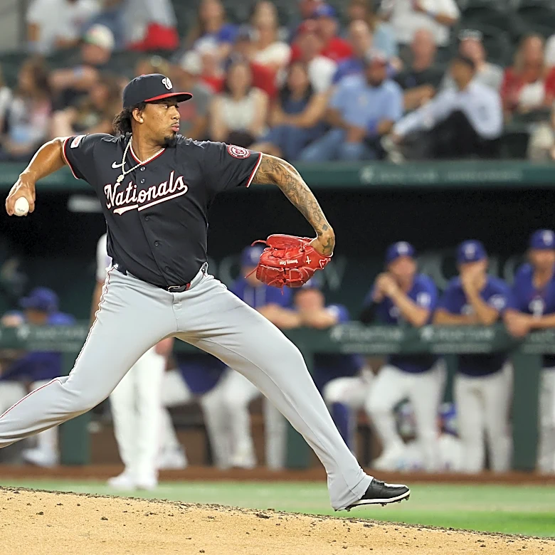Yovanny Cruz is starting to make encouraging strides for the Washington Nationals
