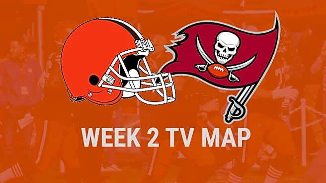 Cleveland Browns vs. Tampa Bay Buccaneers: Week 2 TV Map